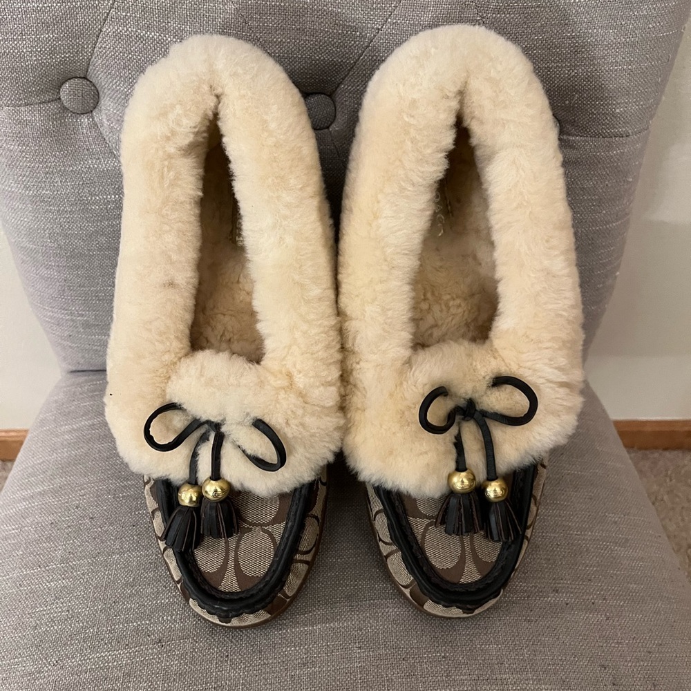 Coach Slippers!